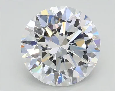1.50ct D VVS2 Excellent Cut Round Lab Grown Diamond