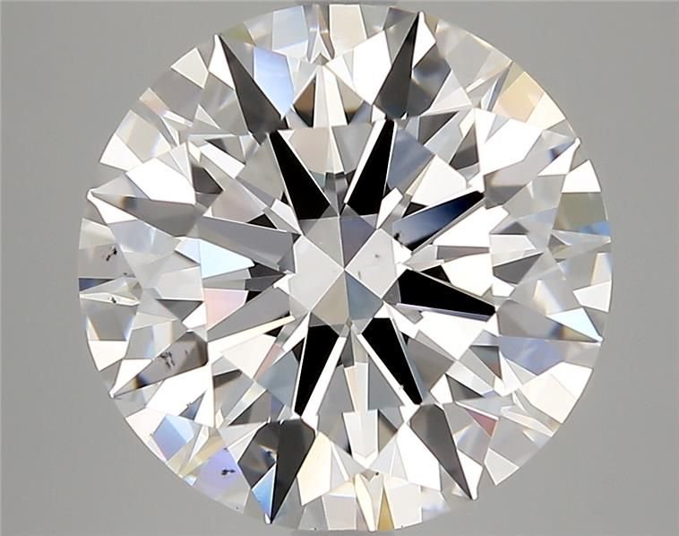 4.15ct E VS2 Rare Carat Ideal Cut Round Diamond