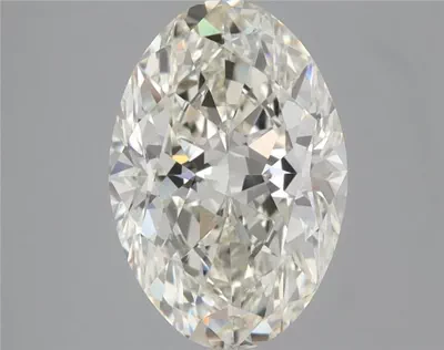 3.22ct K VS1 Rare Carat Ideal Cut Oval Diamond