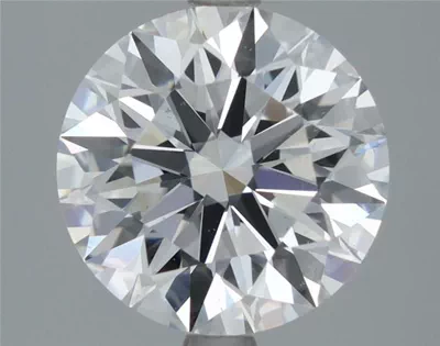 2.50ct D SI1 Rare Carat Ideal Cut Round Diamond