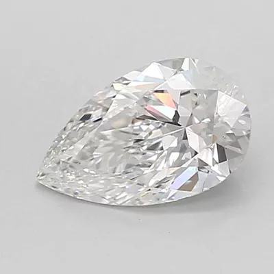 1.04ct E VS2 Rare Carat Ideal Cut Pear Lab Grown Diamond