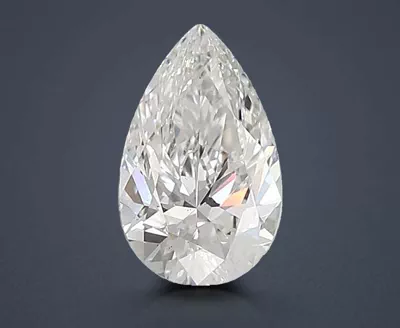 1.04ct E VS2 Rare Carat Ideal Cut Pear Lab Grown Diamond