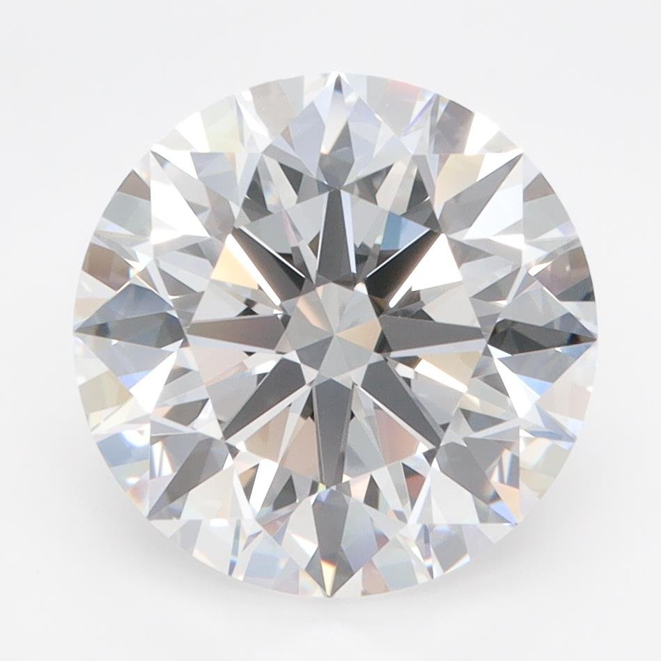 4.35ct D FL Rare Carat Ideal Cut Round Lab Grown Diamond