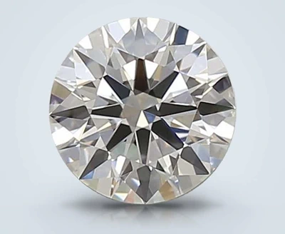 3.05ct E VS1 Rare Carat Ideal Cut Round Lab Grown Diamond