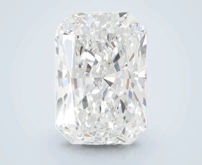 4.09ct D VVS2 Rare Carat Ideal Cut Radiant Lab Grown Diamond