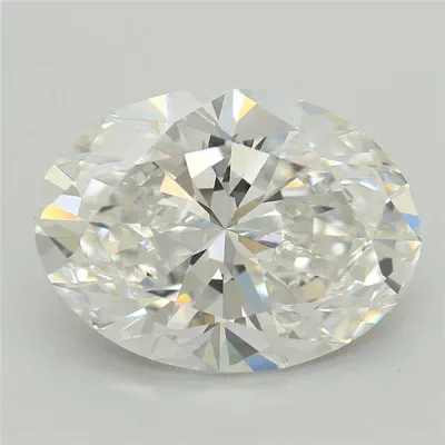 3.58ct E VVS2 Rare Carat Ideal Cut Oval Lab Grown Diamond