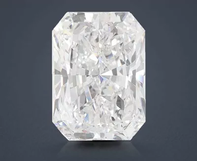 2.07ct D VVS1 Rare Carat Ideal Cut Radiant Lab Grown Diamond