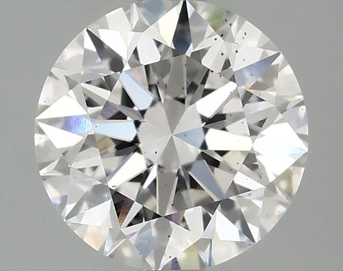 2.09ct F SI1 Excellent Cut Round Lab Grown Diamond