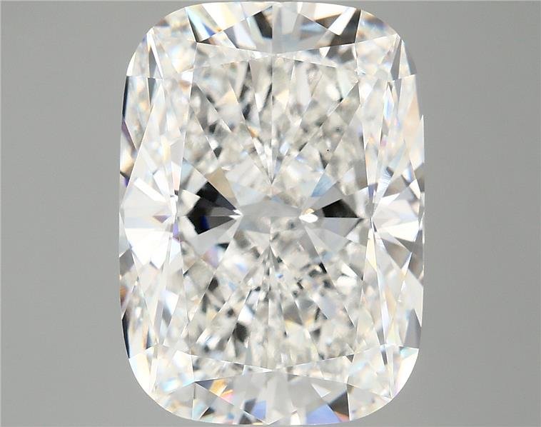 9.75ct F VVS2 Rare Carat Ideal Cut Cushion Lab Grown Diamond