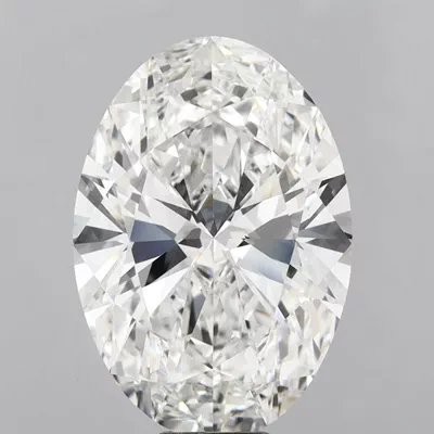 12.04ct F VVS2 Rare Carat Ideal Cut Oval Lab Grown Diamond