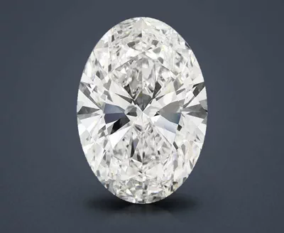 12.04ct F VVS2 Rare Carat Ideal Cut Oval Lab Grown Diamond