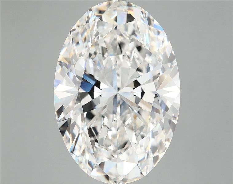 10.19ct F VVS2 Rare Carat Ideal Cut Oval Lab Grown Diamond