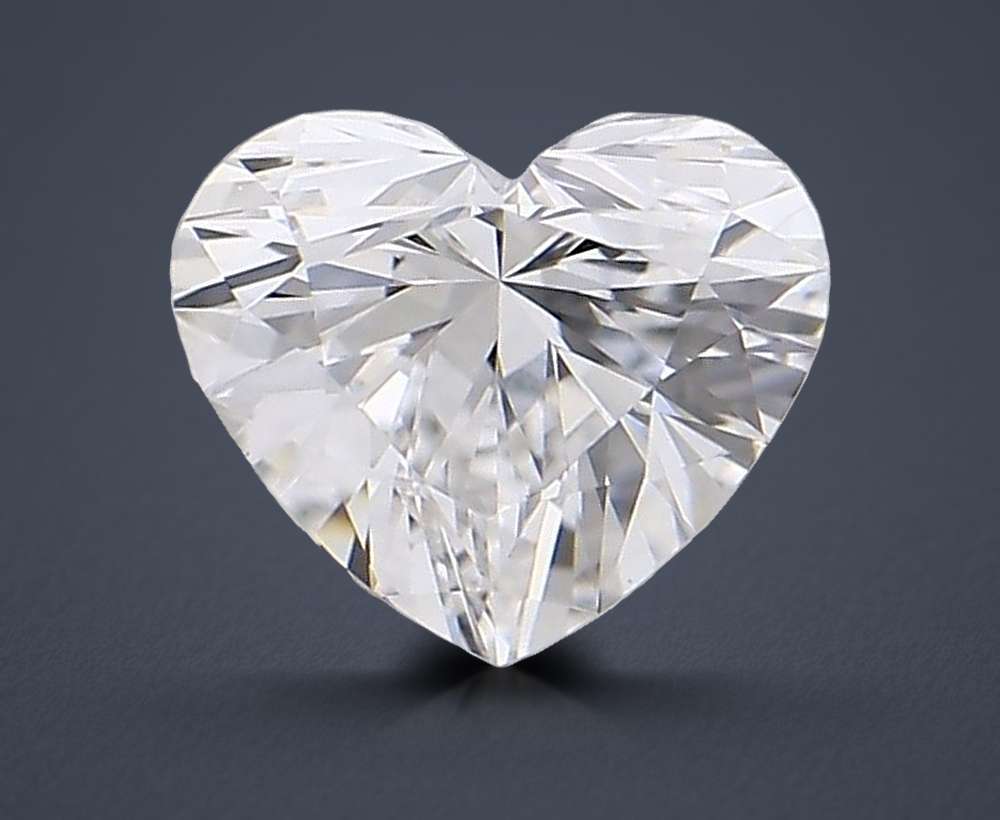 0.27ct E VS1 Rare Carat Ideal Cut Heart Diamond