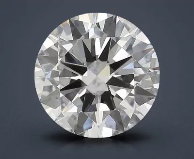 3.01ct I VVS2 Very Good Cut Round Diamond