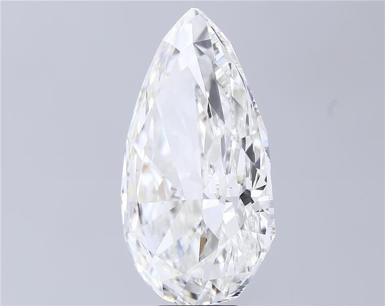 15.08ct F VS1 Rare Carat Ideal Cut Pear Lab Grown Diamond