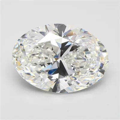 20.14ct F VS1 Rare Carat Ideal Cut Oval Lab Grown Diamond