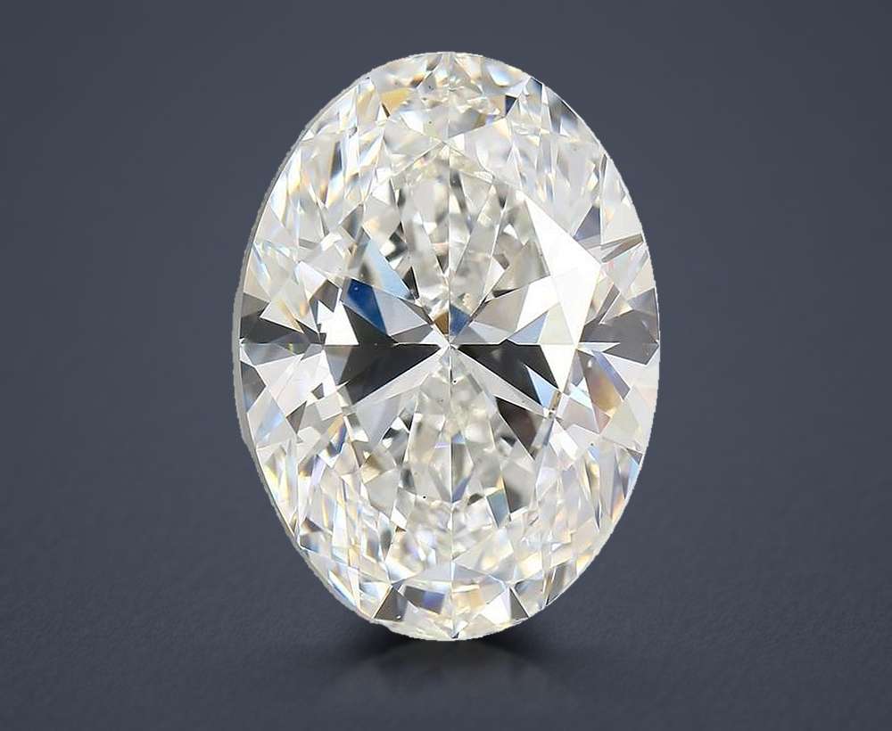20.14ct F VS1 Rare Carat Ideal Cut Oval Lab Grown Diamond