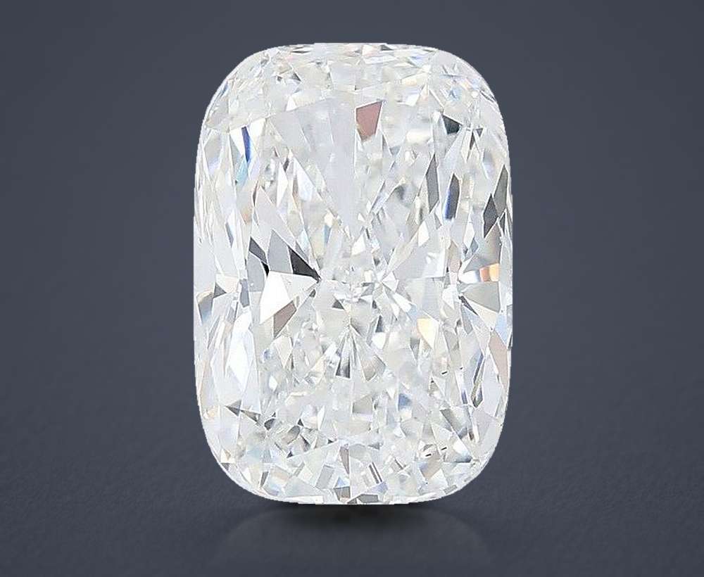 3.50ct D VS1 Rare Carat Ideal Cut Cushion Lab Grown Diamond