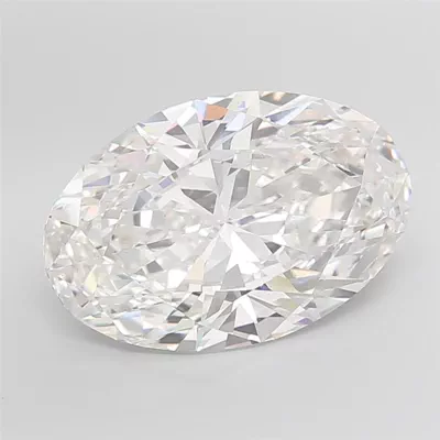 20.60ct F VS1 Rare Carat Ideal Cut Oval Lab Grown Diamond