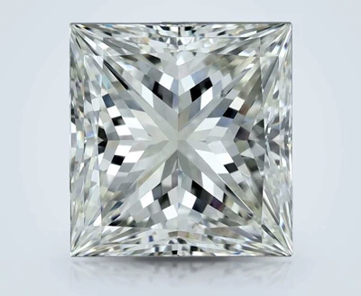 4.02ct J VVS1 Rare Carat Ideal Cut Princess Diamond