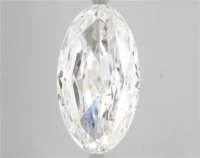 11.09ct F VVS2 Very Good Cut Oval Lab Grown Diamond