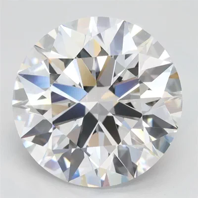 3.46ct D IF Rare Carat Ideal Cut Round Lab Grown Diamond