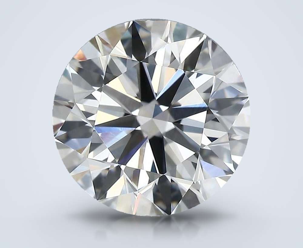 2.01ct I VVS1 Ideal Cut Round Diamond