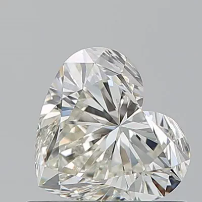 0.72ct K VS2 Rare Carat Ideal Cut Heart Diamond