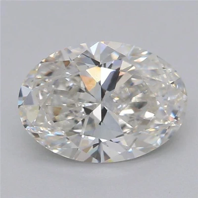 1.04ct F VVS2 Rare Carat Ideal Cut Oval Lab Grown Diamond