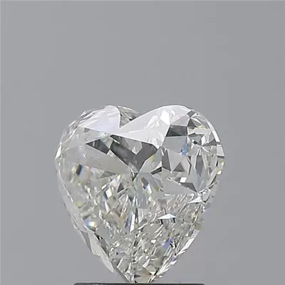 2.11ct I SI1 Rare Carat Ideal Cut Heart Diamond
