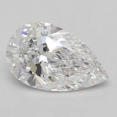 1.03ct D VS2 Rare Carat Ideal Cut Pear Lab Grown Diamond