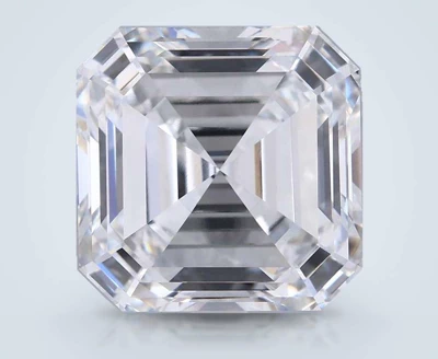 6.51ct F VVS2 Excellent Cut Asscher Lab Grown Diamond