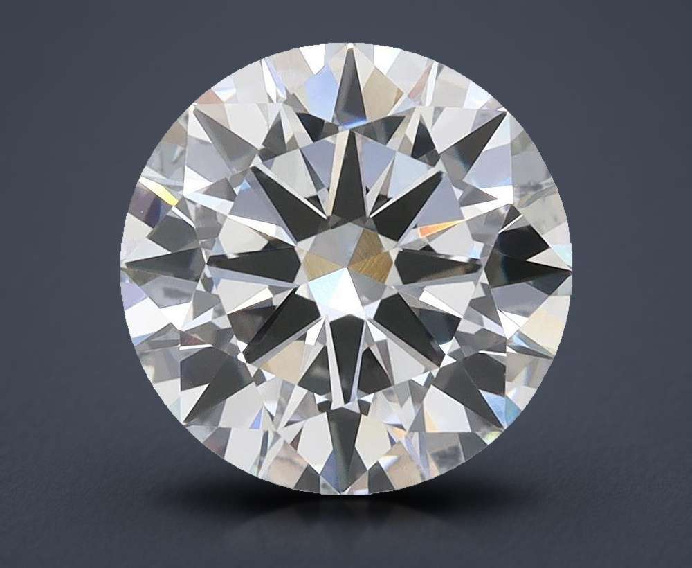 2.87ct E VVS1 Excellent Cut Round Lab Grown Diamond