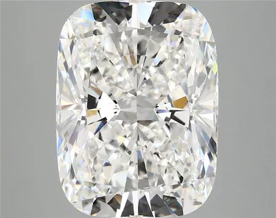 7.40ct E VVS2 Rare Carat Ideal Cut Cushion Lab Grown Diamond