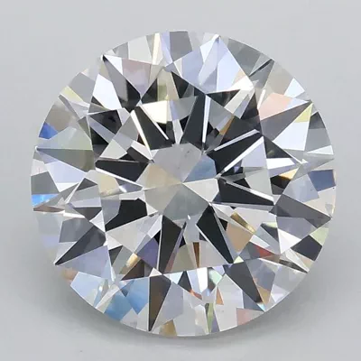 2.40ct E VS1 Excellent Cut Round Lab Grown Diamond