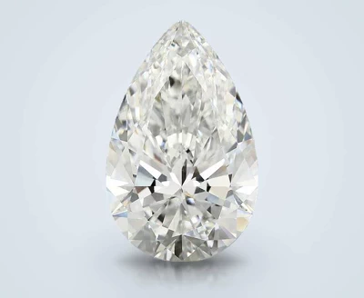 12.20ct F VVS2 Rare Carat Ideal Cut Pear Lab Grown Diamond
