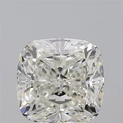 3.01ct I SI1 Rare Carat Ideal Cut Cushion Diamond