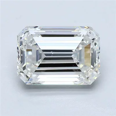 2.50ct G VS2 Rare Carat Ideal Cut Emerald Diamond
