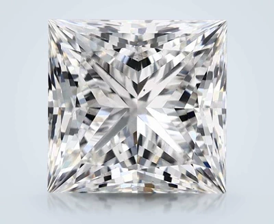 5.09ct E VS2 Rare Carat Ideal Cut Princess Lab Grown Diamond