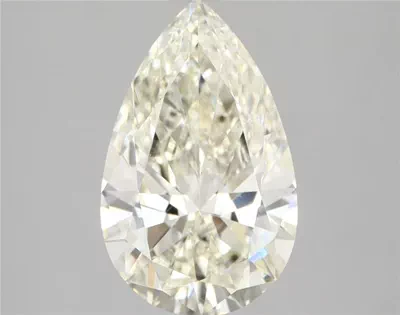 2.03ct K SI1 Rare Carat Ideal Cut Pear Diamond