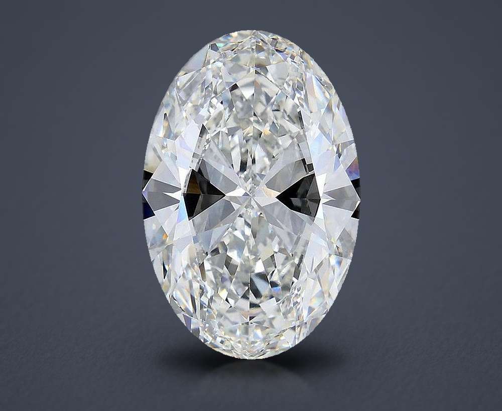 15.05ct G VVS2 Rare Carat Ideal Cut Oval Lab Grown Diamond