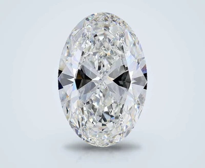 15.05ct G VVS2 Rare Carat Ideal Cut Oval Lab Grown Diamond