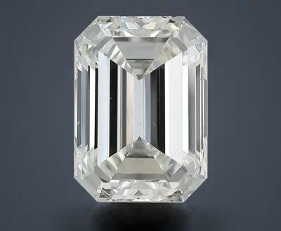 10.06ct J VS2 Rare Carat Ideal Cut Emerald Diamond