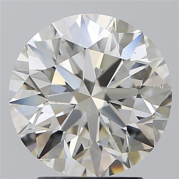 3.01ct I VS2 Rare Carat Ideal Cut Round Diamond