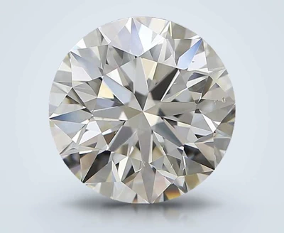 3.01ct I VS2 Rare Carat Ideal Cut Round Diamond