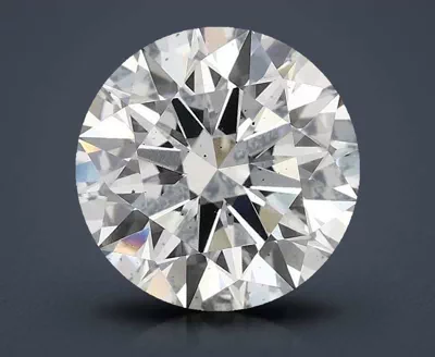 3.00ct F SI1 Very Good Cut Round Lab Grown Diamond