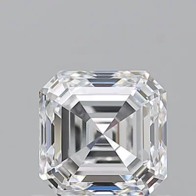 1.01ct E VVS1 Rare Carat Ideal Cut Asscher Diamond
