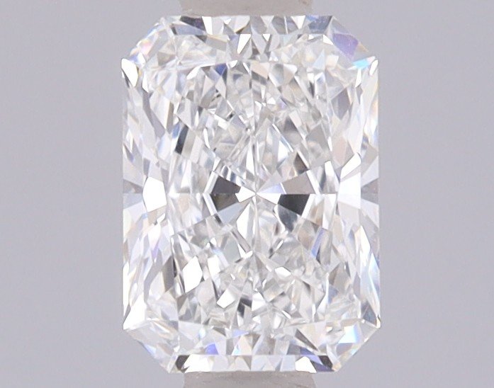 0.77ct E VVS1 Rare Carat Ideal Cut Radiant Lab Grown Diamond