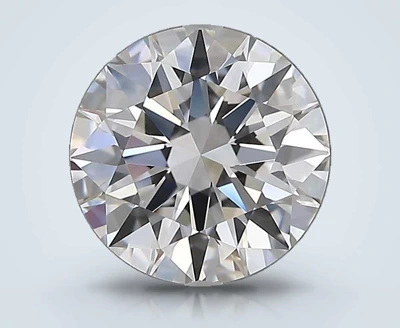 2.08ct E IF Rare Carat Ideal Cut Round Diamond