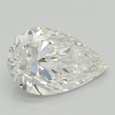 2.39ct E VVS2 Rare Carat Ideal Cut Pear Lab Grown Diamond